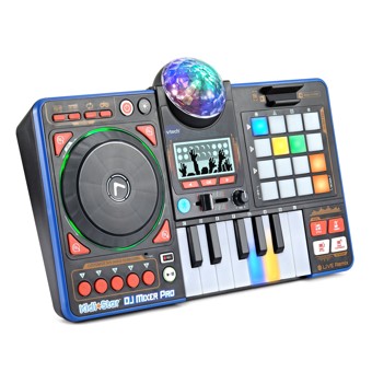 ヴイテック Vtech Kidi+Star DJ Mixer KidiStar VTech Kidi Star DJ Mixer Pro Kids Real Music Turntable, Piano and